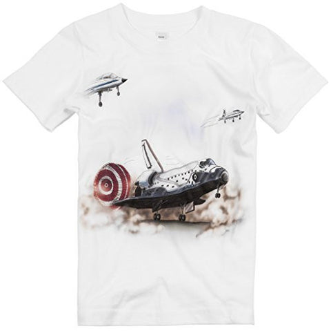 Shirts That Go Little Boys' Space Shuttle Landing T-Shirt