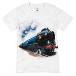 Shirts That Go Little Boys' British Railroad Train T-Shirt