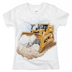 Shirts That Go Little Boys' Bulldozer T-Shirt