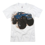 Shirts That Go Little Boys' Blue Monster Truck T-Shirt