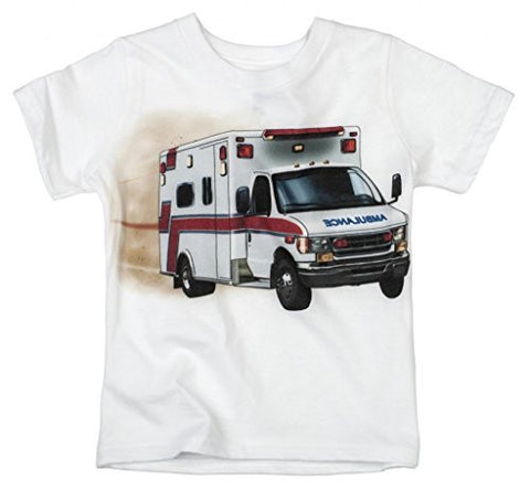 Shirts That Go Little Boys' Ambulance T-Shirt