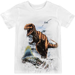 Shirts That Go Little Boys' Tyranosaurus Rex & Dimetrodon Dinosaur T-Shirt