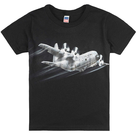 Shirts That Go Little Boys' Air Force Propeller Airplane T-Shirt