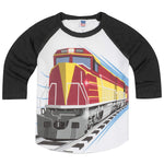 Shirts That Go Little Boys' Big Red Diesel Train Raglan T-Shirt