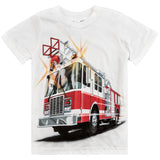 Shirts That Go Little Boys' Fire Truck T-Shirt