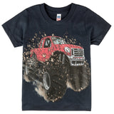 Shirts That Go Little Boys' Big Red Monster Truck T-Shirt