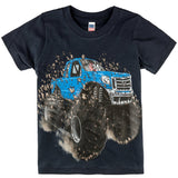 Shirts That Go Little Boys' Big Blue Monster Truck T-Shirt