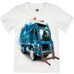 Shirts That Go Little Boys' Big City Recycling Truck T-Shirt